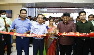 Kalyan Jewellers’ brand ambassador Prabhu Ganesan inaugurates showroom at Chengalpattu