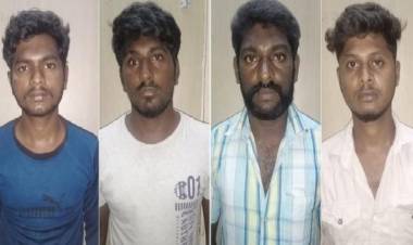 விருதுநகர் பாலியல் வன்கொடுமை  கைதான 4 பேரும் மதுரை மத்திய சிறைக்கு மாற்றம்
