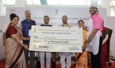 All-India Institute of Ayurveda (AIIA) Announces Winners of Ayush Master Chef Competition After Grand Finale Held in Gandhinagar