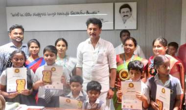 வேலம்மாள் வித்யாலயா காரம்பாக்கம் பள்ளியின் சாதனை