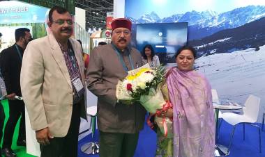 Tourism Minister Shri Satpal Maharaj, Government of Uttarakhand attends Arabian Travel Market 