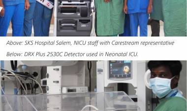 SKS Hospital, Salem installs Carestream’s new FDA approved Detector for Pediatric studies