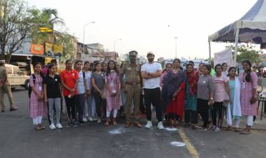 Stella Maris College student-led Walkathon to Promote the ART of Humanity