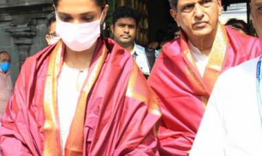 திருப்பதியில் தீபிகா படுகோனே