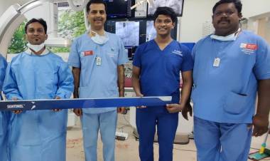 Apollo Hospitals Chennai is first in South India to use SENTINELTM Device designed to reduce risk of Stroke during Heart Valve Replacement Procedure