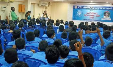 NATIONAL DOCTOR'S DAY CELEBRATED AT VELAMMAL 