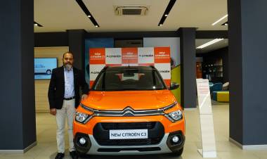 CITROËN UNVEILS “NEW C3” AT  LA MAISON CITROËNPHYGITAL SHOWROOM IN CHENNAI;  ‘PRE-BOOKINGS NOW OPEN’