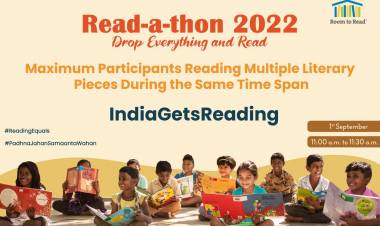 Read-A-Thon: A flagship  reading event  by Room to Read India across 12 states of India 