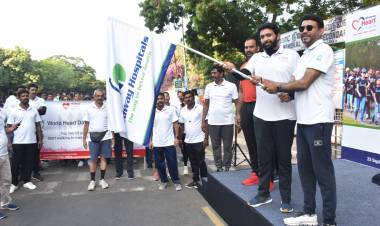 The Medway Heart Institute organised the World Heart Day 2022 Walkathon event on the morning of 25 September, 2022, Sunday