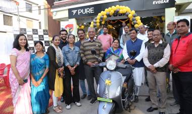  PURE EV launches its newest EV dealership showroom in Indore