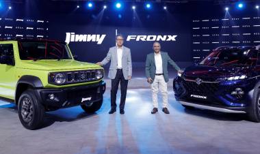 Maruti Suzuki further strengthens its SUV line-up Global Premiere of sporty compact SUV FRONX & Legendry off-roader JIMNY (5-door) Bookings open for the FRONX and JIMNY at NEXA