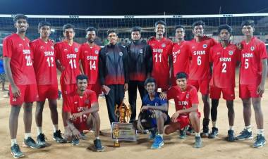 State Level Volleyball (M) Tournament Won Gold Medal 