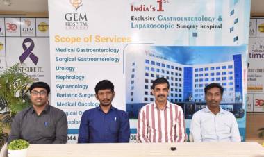 GEM Hospital team of doctors feels a great sense of fulfillment after renewing a lease on life of a young man from Pattukkottai