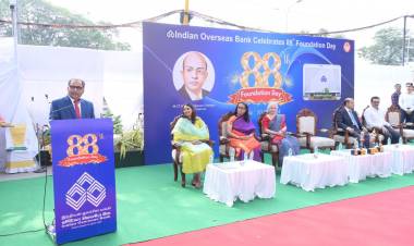  On the 88th Foundation Day, Indian Overseas Bank announces opening of 88 New Branches. launches diverse product for the benefit of the customer. 