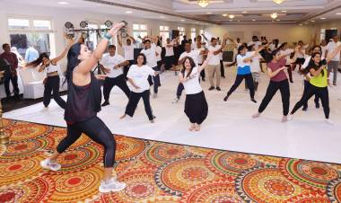 TCEI & TEFA members join together for a Healthy, Rejuvenating Celebrations of International Day of Yoga ‘Yo! Glamour International Day of Yoga 2024’!   