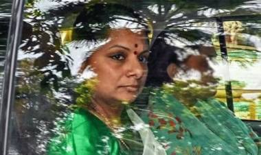 மருத்துவமனையில் கே.கவிதா அனுமதி