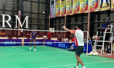 South Zone Inter University Badminton Men Tournament-DAY 1 