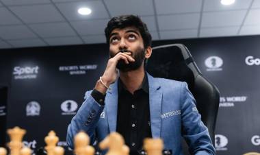 சென்னையில் ‘உலக செஸ் சாம்பியனுக்கு உற்சாக வரவேற்பு’.. தமிழ்நாடு அரசு சார்பில் குகேஷுக்கு நாளை பாராட்டு விழா ஏற்பாடு..!!