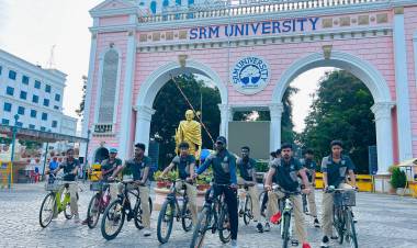 SRM Institute of Science and Technology Celebrated World Bicycle Day with Enthusiasm and Purpose