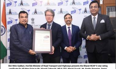 Maruti Suzuki’s All-New Dzire becomes India’s first 5-star Bharat NCAP-rated sedan, sets a new safety benchmark