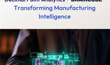 Decimal Point Partners with Braincube to Accelerate Entry into the Manufacturing Sector