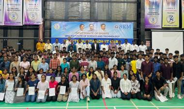 SRMIST Sports Quota Admit Card Distribution Ceremony