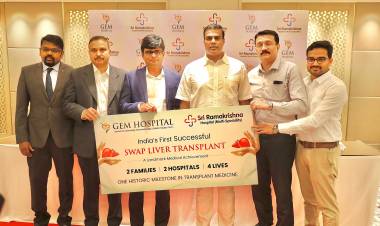 India’s First Inter-Hospital Swap Liver Transplant Successfully Performed in Coimbatore