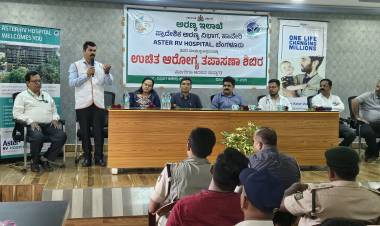 Aster RV Hospital Organizes Free Multi-Speciality Health Camp for Forest Department Families in Remote Area