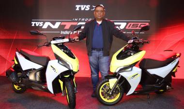 TVS MOTOR COMPANY LAUNCHES TVS NTORQ 150
