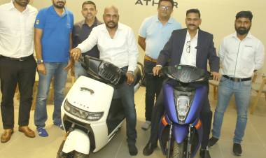 Ather Energy Ltd Unveils New  Flagship Showroom in Nalgonda