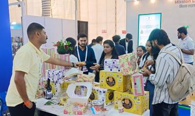 Bihar Pavilion Draws Huge Crowd at World Food India 2025
