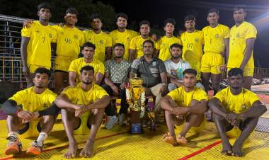 Our SRMIST Kabaddi Men’s Team won Gold in the South Zone Inter University Kabaddi Men’s Tournament 
