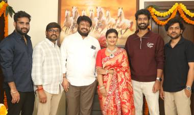 திரு வீர், ஐஸ்வர்யா ராஜேஷ், பரத் தர்ஷன், மகேஸ்வரா ரெட்டி மூலி, கங்கா என்டர்டெயின்மென்ட்ஸ் இணையும் “புரொடக்ஷன் நம்பர் 2 “ பிரம்மாண்டமாகத் துவங்கியது !!