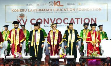 ​KL Deemed to be University Confers Degrees on Over 5,000 Graduates,​ Postgraduates and Doctoral Scholars at XV Convocation