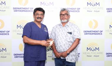 MGM Healthcare Malar, Adyar Achieves Long-Term Outcomes with a Novel Autograft Cartilage Tissue Transplant in the Knee of a 53-Year-Old Gentleman