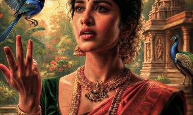 நாகபந்தம்" திரைப்படத்தில் பார்வதி ஆக நடிக்கும் நபா நடேஷ் – ஃபர்ஸ்ட் லுக் வெளியானது