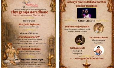 6th THYAGARAJA ARADHANE IN BENGALORE..... Devotion Meets Classical Brilliance