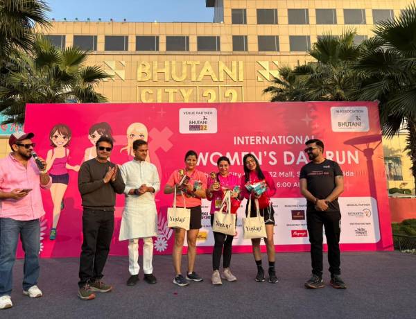 Bhutani Infra Marks International Women’s Day with Energetic Community Run in Noida