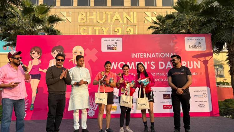 Bhutani Infra Marks International Women’s Day with Energetic Community Run in Noida