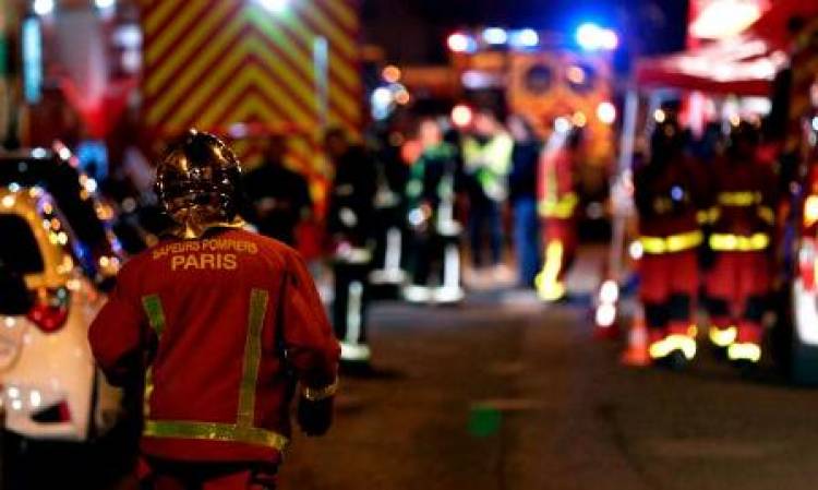 8 killed in Paris building fire, suspect arrested