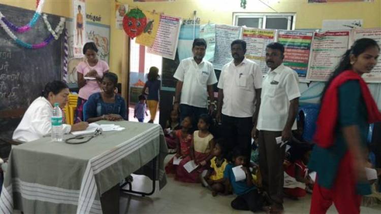 Heart and Oral Health Camp in Chetpet