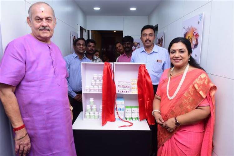 The Arya Vaidya Pharmacy (Coimbatore) Limited launched its refurbished flagship centre in Chennai 