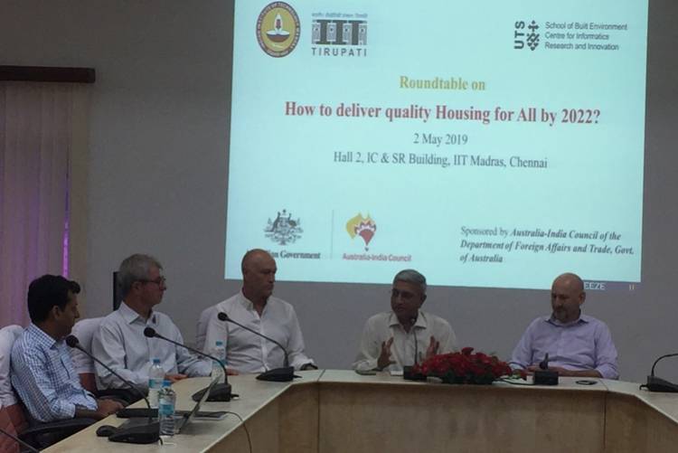IIT Madras collaborates with University of Technology Sydney to explore Manufacturing solutions to house India’s Urban Poor