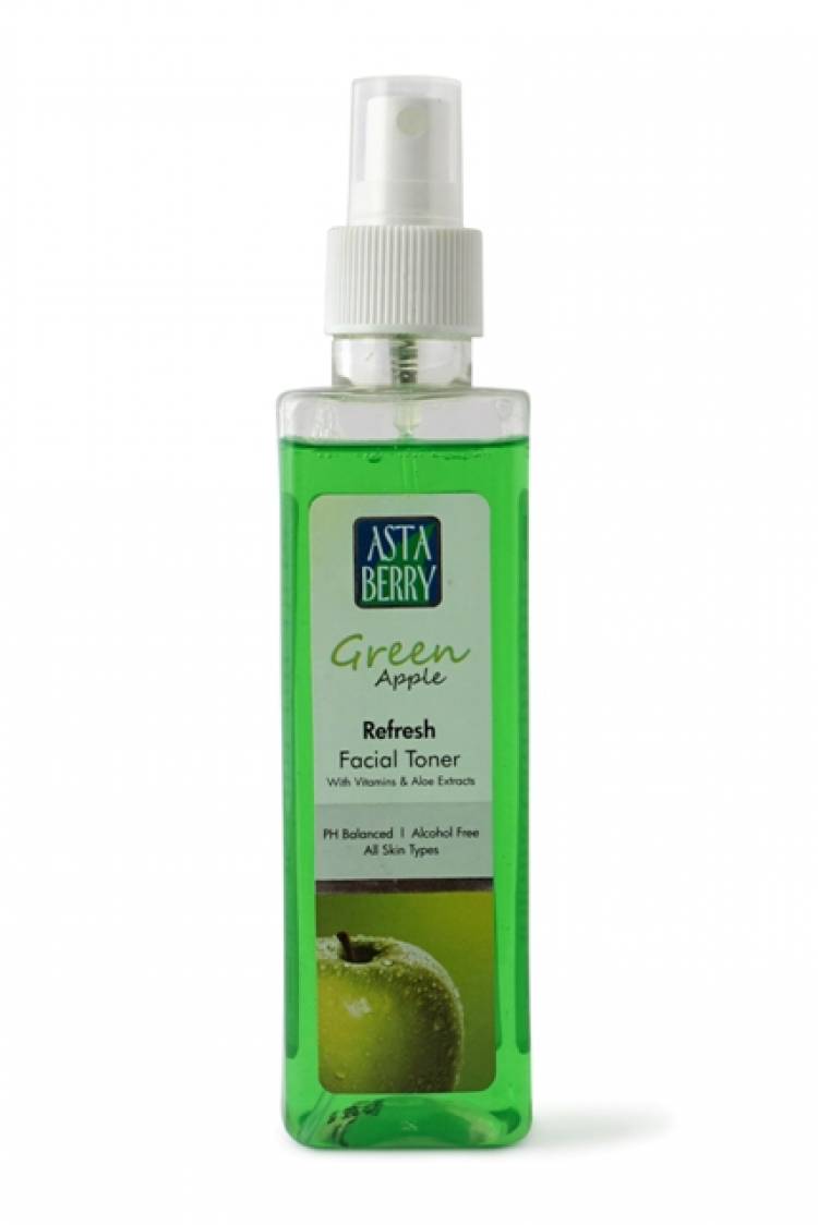 Freshen up your Skin with Astaberry’s Green Apple Toner