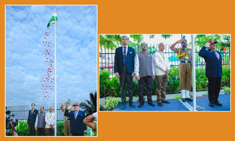 Indian Overseas Bank Celebrates 73rd Independence Day 