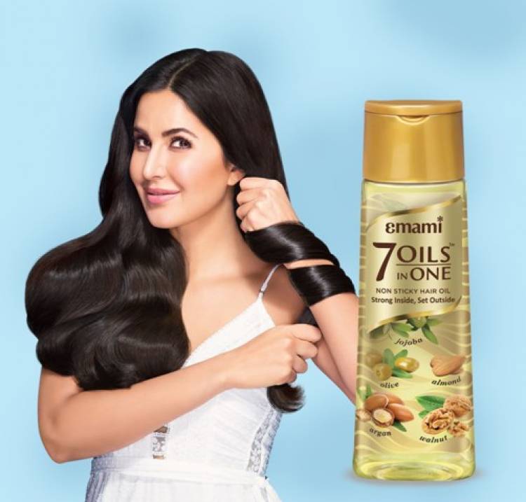 Emami ropes in Superstar Katrina Kaif as the new face for Emami 7 Oils in One