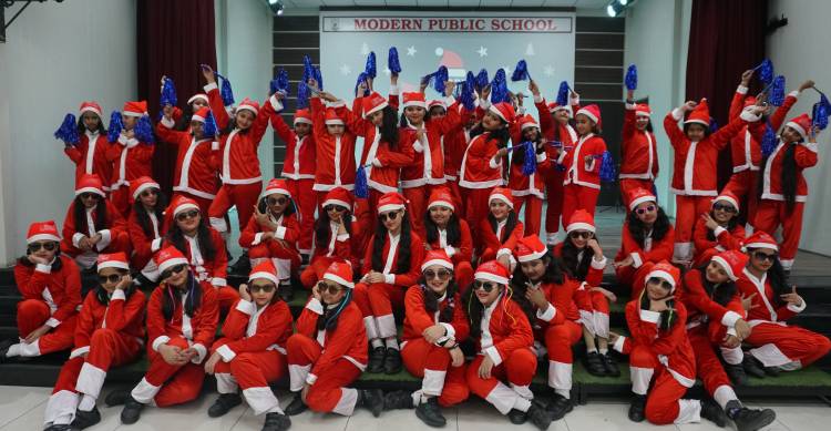 Christmas Celebration at Modern Public School