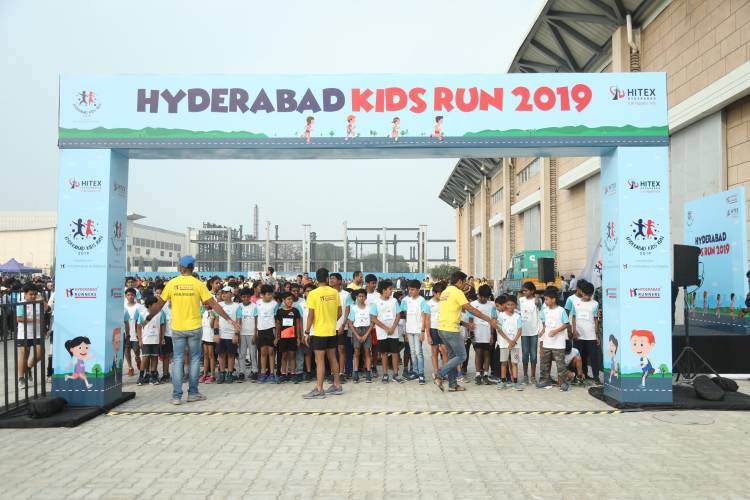Hyderabad Runners Society organised 4th Edition of “Hyderabad Kids Run 2019”