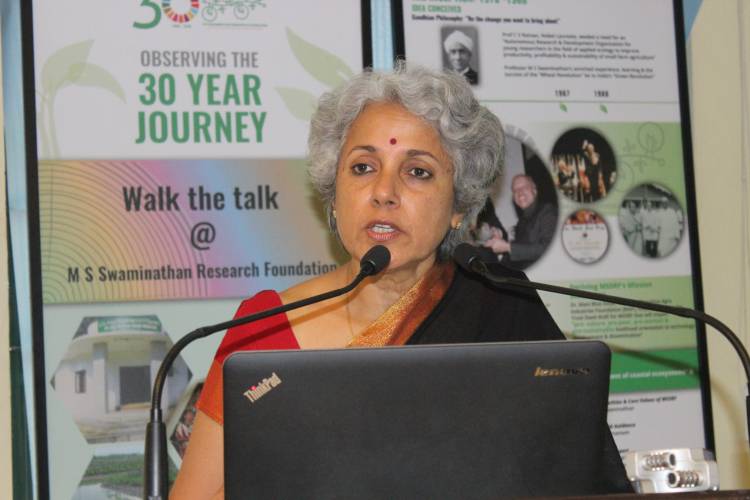 Consider taxing high fat, high sugar, and high salt products: Dr Soumya Swaminathan