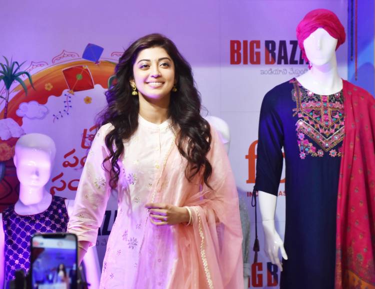 fbb launches special collection for Sankranthi with the glamorous Pranitha Subhash